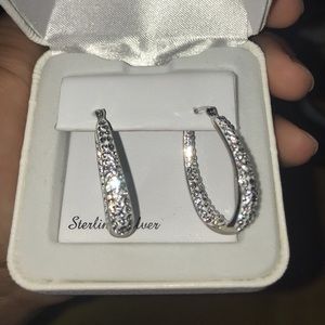 Sterling silver earrings